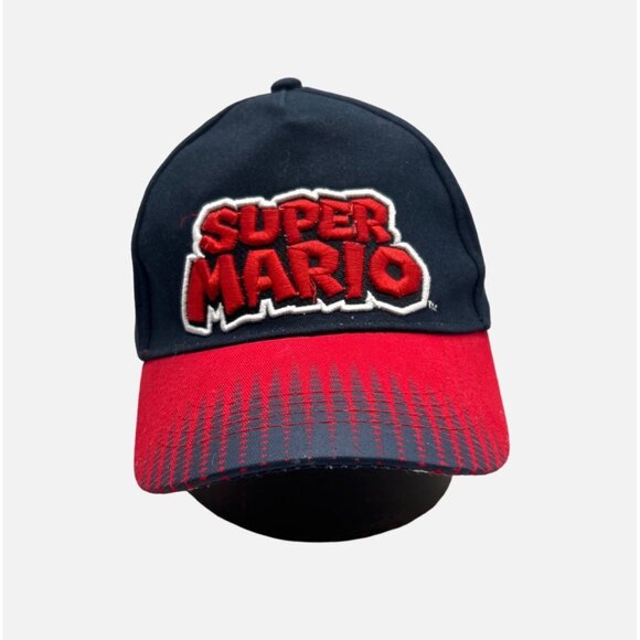 Nintendo Super Mario Brothers Boys Youth Embroidered Baseball Cap Strap Back - Picture 1 of 10